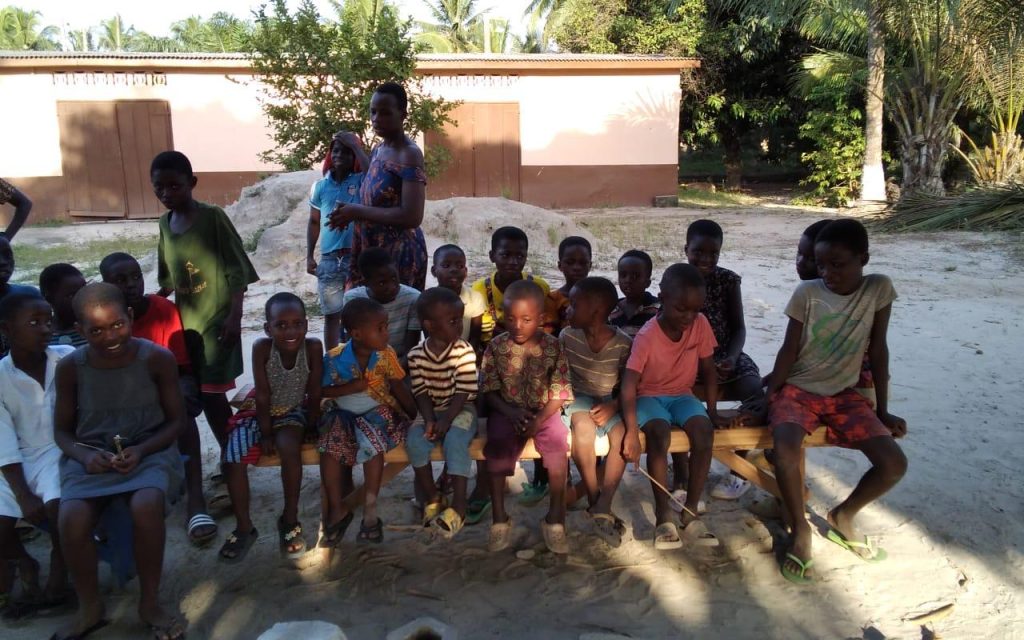 Food Support for Children Affected by Tidal Waves in Atsukope